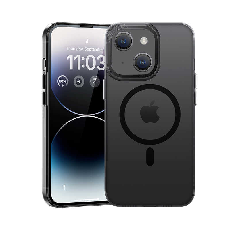 Benks Magnetik Haze iPhone 14 Plus Kablosuz Şarj Destekli Telefon Kılıfı - 1 Benks Magnetik Haze iPhone 14 Plus Kablosuz Şarj Destekli Telefon Kılıfı - 1